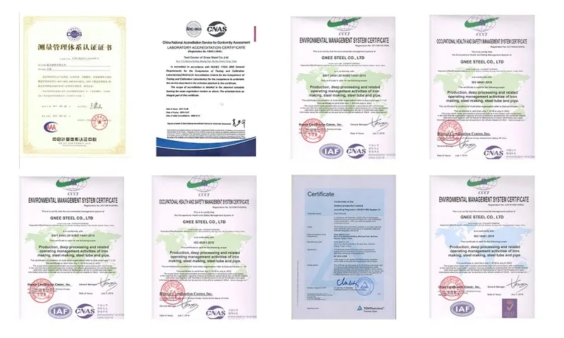 A179 seamless pipe certificate A179 seamless pipe certificate