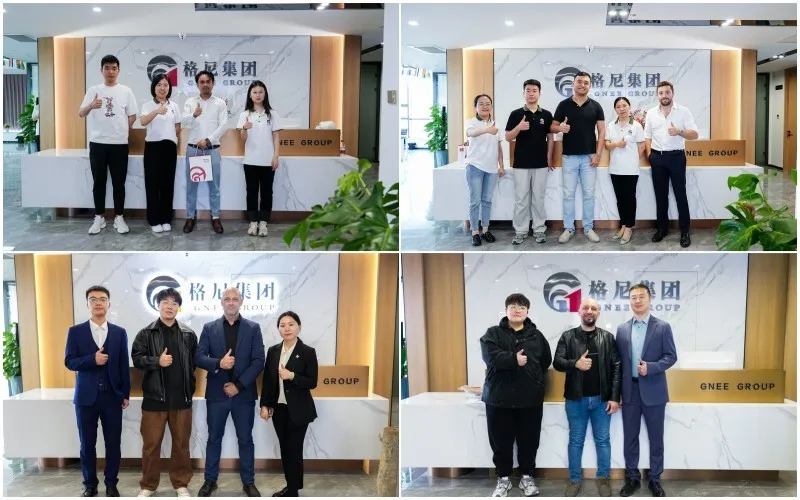 Gnee Customer visit Gnee Customer visit