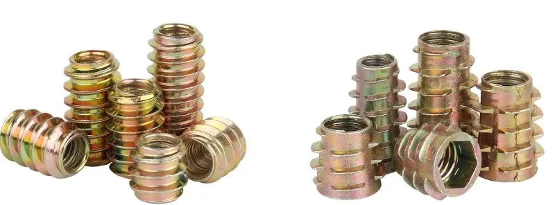DIN 7965 Slotted threaded inserts DIN 7965 Slotted threaded inserts