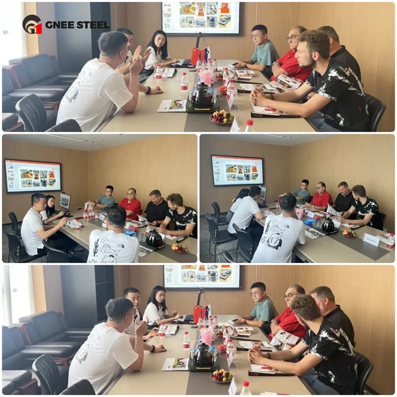 Gnee Customer visit Gnee Customer visit