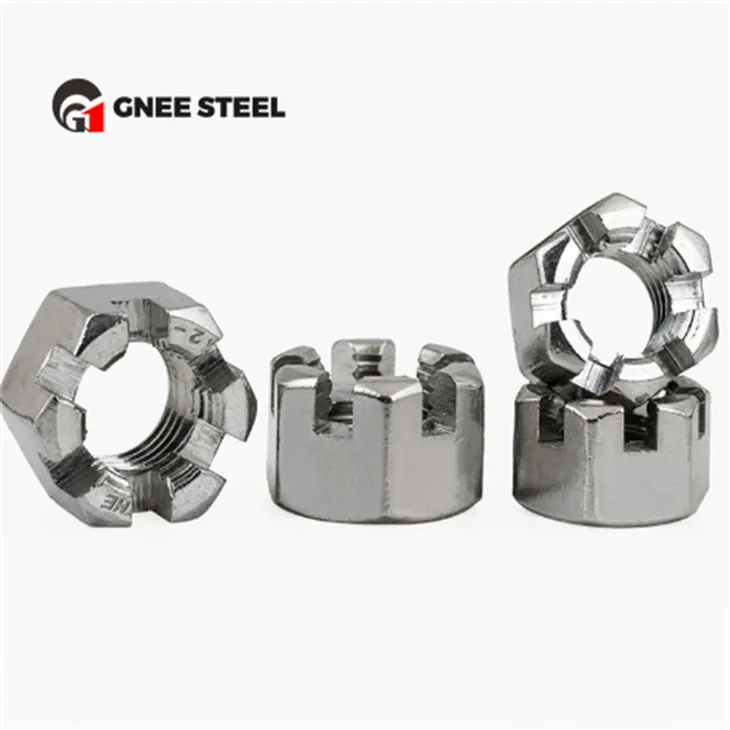 SS316 A4-80 Stainless Steel Castle Nuts